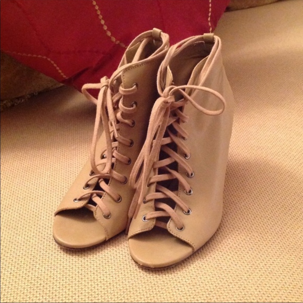 Nude Joie Heel Booties
